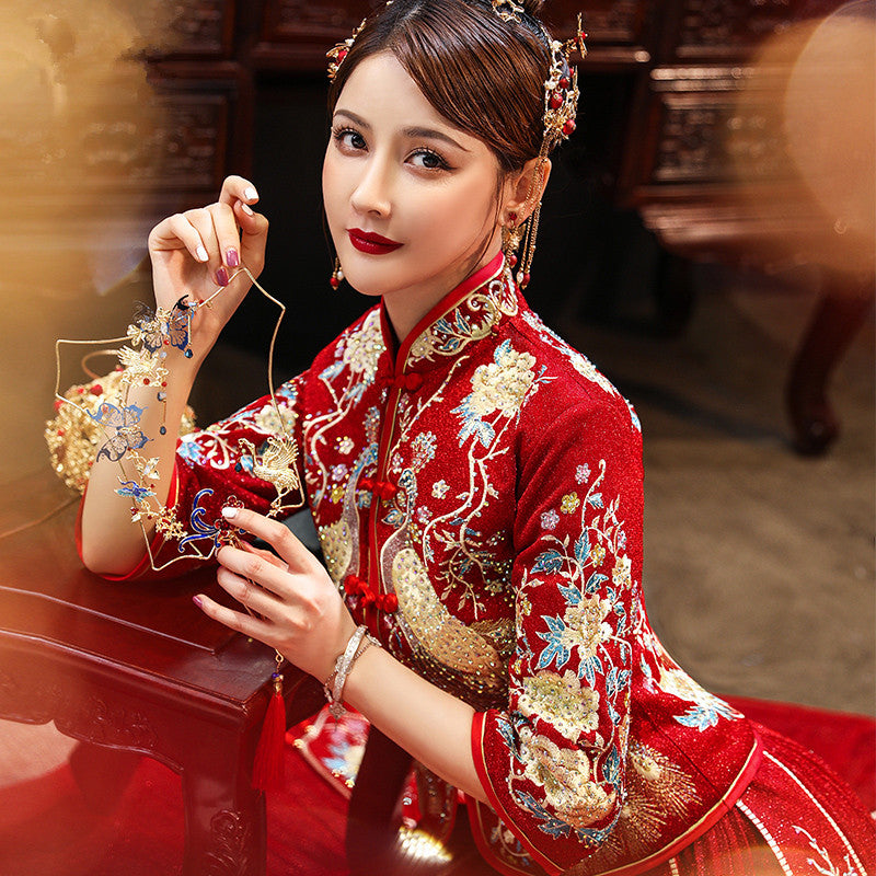 Xiuhe Traditional Bridal Dress No.2 - OurLittleStory